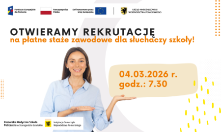 Staże zawodowe – otwieramy nabór na 2026
