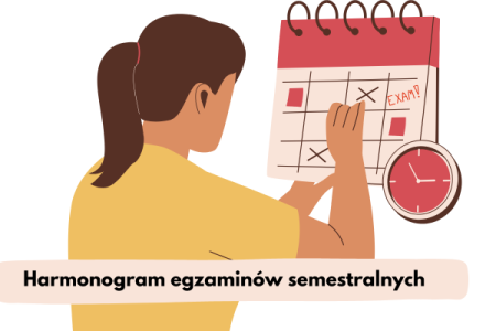 Harmonogram egzaminów semestralnych 