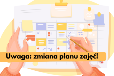 Zmiana planu Terapeuta zajęciowy III semestr w dniu 7 listopada 2024r