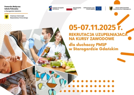 Ogłoszenie o rekrutacji uzupełniającej na kursy zawodowe