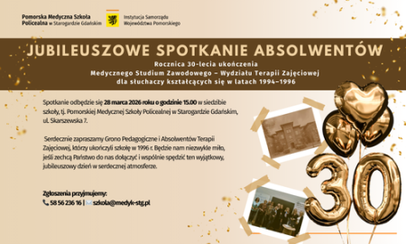 Jubileuszowe Spotkanie Absolwentów - Wydział Terapii Zajęciowej słuchaczy kształcących się