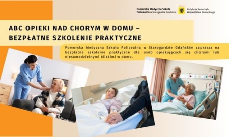 ABC Opieki nad chorym w domu - bezpłatne szkolenie praktyczne